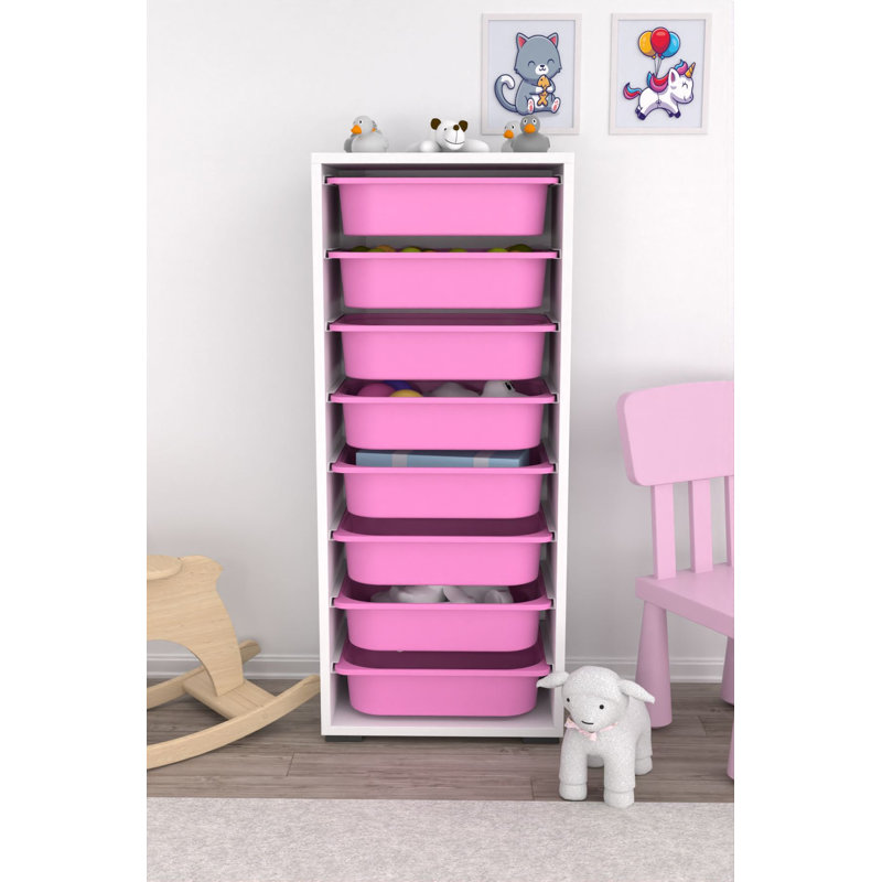 Armoire polyvalente, Rose