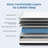 Hybrid Mattress In A Box, Cooling Gel Infused Memory Foam And Pocket Spring Mattress, Medium Firm-113764251-113764252