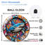 Horloge murale Shark