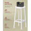 Counter Stool with Metal Frame