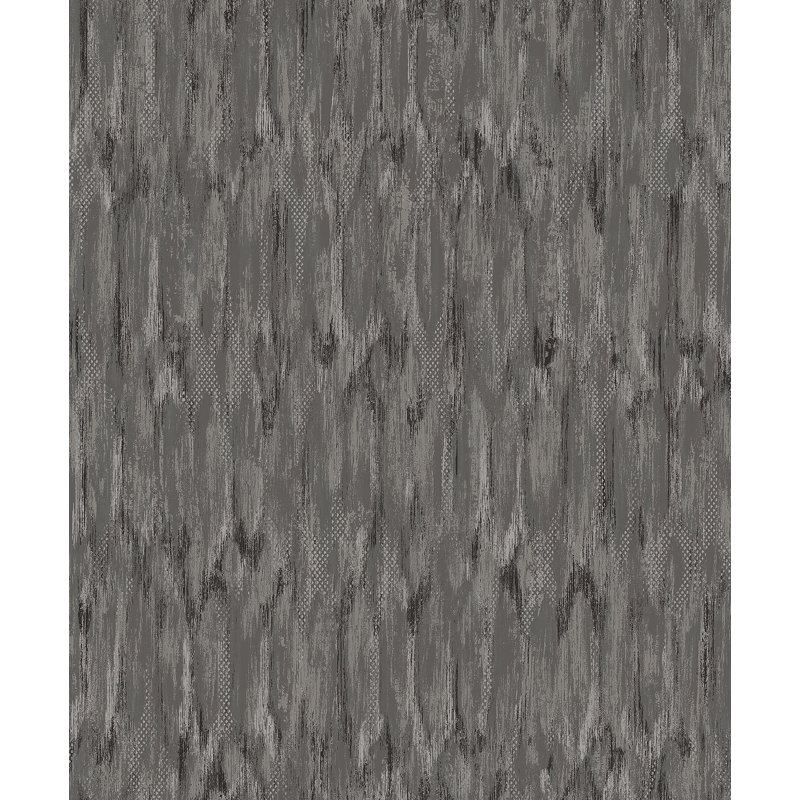 Kintana Metallic Wallpaper Roll, Pewter