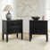 Timar 2 - Drawer Solid Wood Nightstand with Built-In Outlets and USB (Set Of 2)