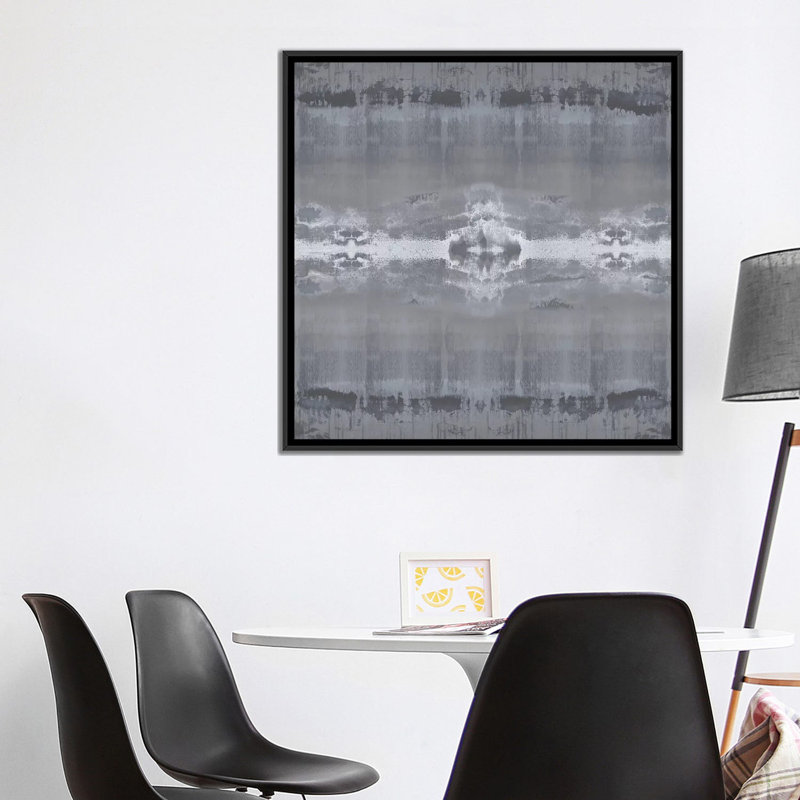 « prekaléidoscope », reproduction d’impression sur toile, Toile avec cadre noir, Pas de tapis, H 18 po x l 18 po x P 1,5 po
