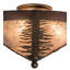 Spruce Tree 3 - Light Semi Flush Mount