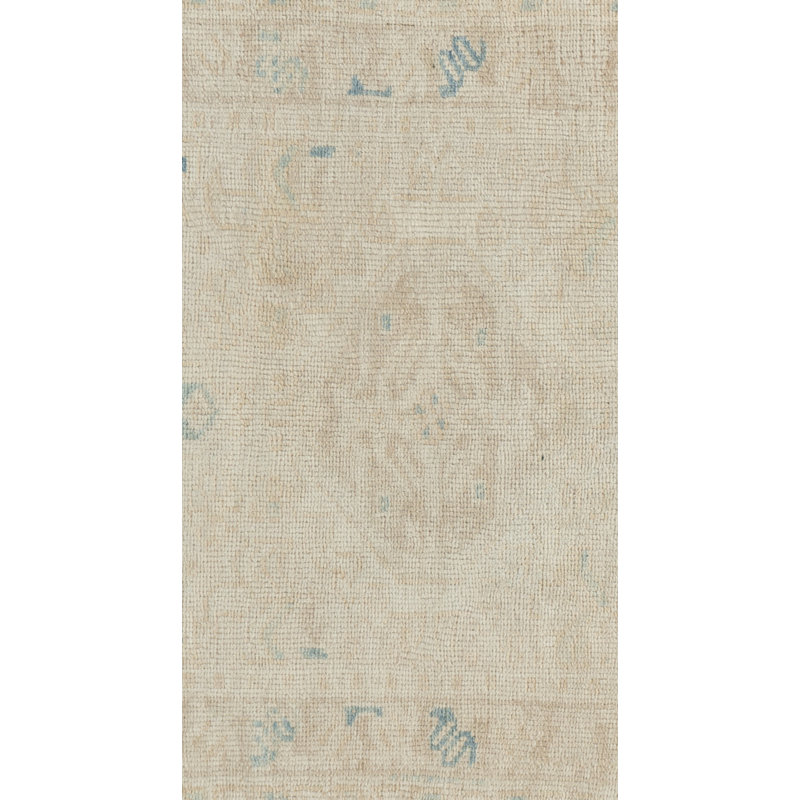 One-of-a-Kind 2'6" X 7'11" Hand Knotted Area Rug