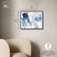 «Winter White I», reproduction sur toile bleu sarcelle par Art Remedy-118146725-118146724