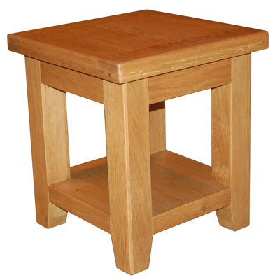 Ashly Solid Wood End Table