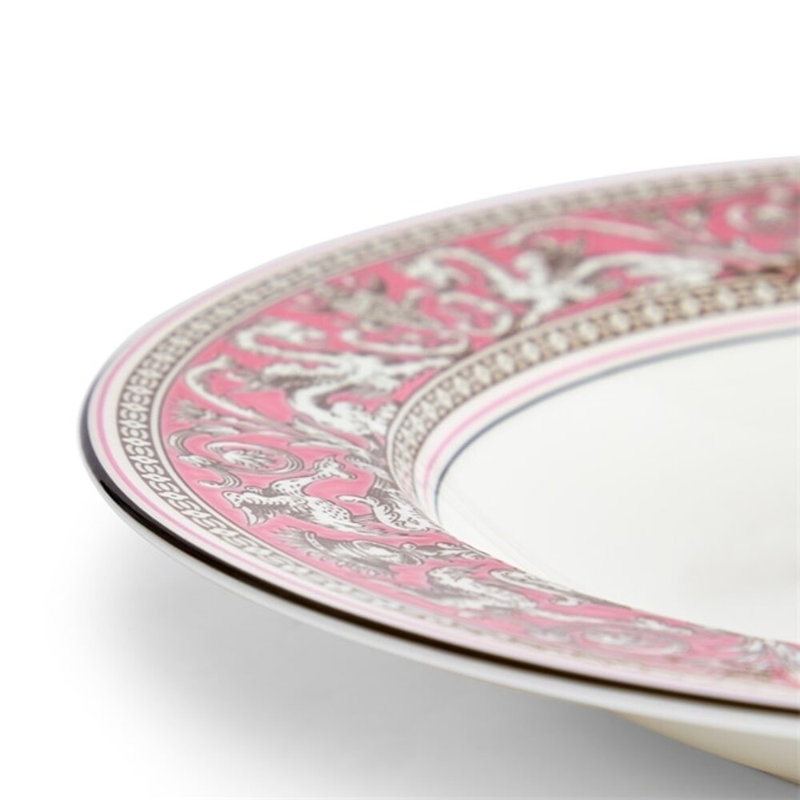 Wedgwood Florentine Colours Rim Soup 8.9In, Pink