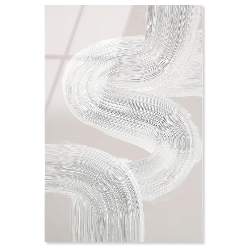 «Spontane Flow II», reproduction d'art acrylique sur toile par Art Remedy, H 15 po x l 10 po
