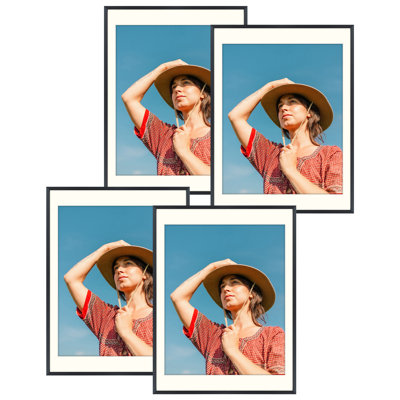 Drennon Metal Picture Frame, Photo Frames or Table Top and Wall Mounting