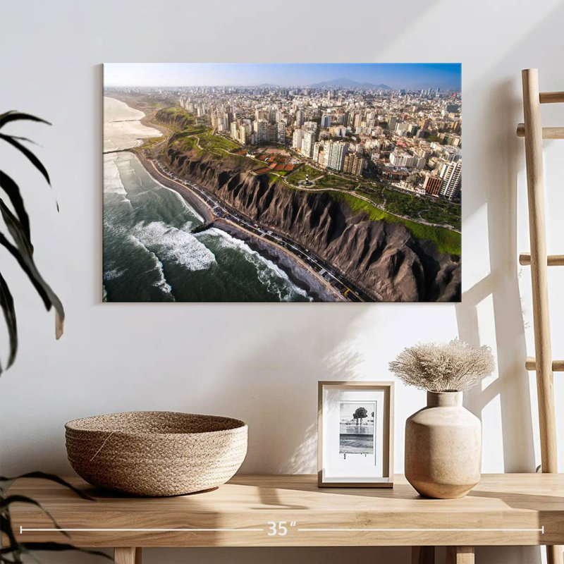 Gillard Lima Peru, 16" H x 24" W