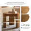 Table de bout avec socle Blitar