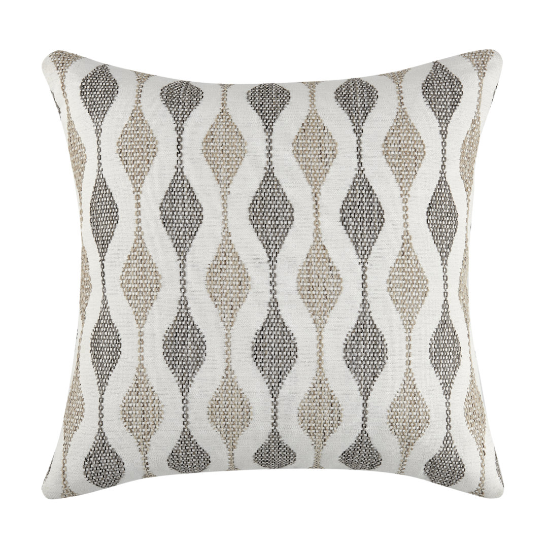 Boyega Geometric Polyester Throw Pillow Boulevard Eight 