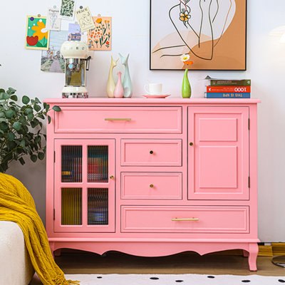 Modern simple multi-functional accent cabinet