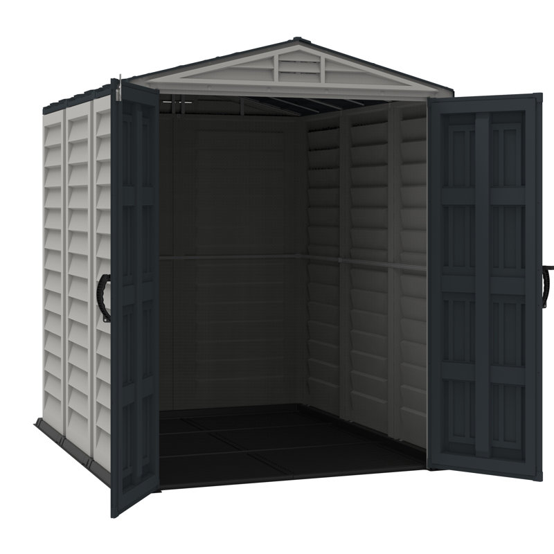 Yardmate Plus Plastic Traditional Storage Shed, 5ft. W x 8ft. D