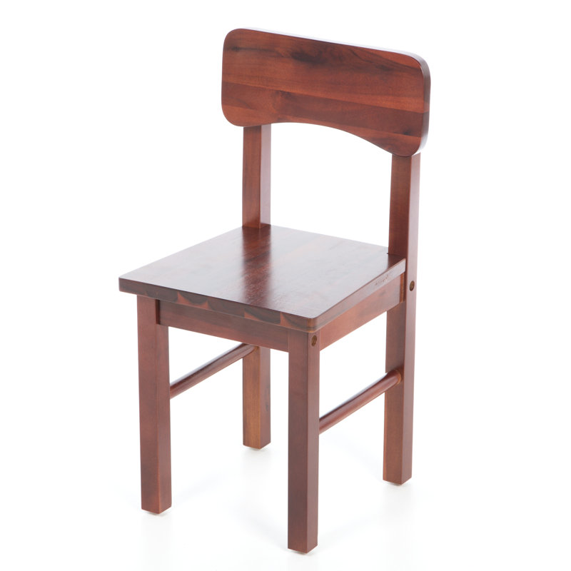 Troutville Kids 12.5'' Desk Or Activity Chair Desk / Activity Chair and Ottoman, Cherry