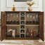 Buffet avec porte-verres et porte-bouteilles-367009571