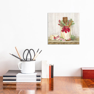 Christmas Kitchen I by Tara Reed - Wrapped Canvas Print