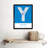 Yaounde Cameroon City Map - Single Picture Frame Typography