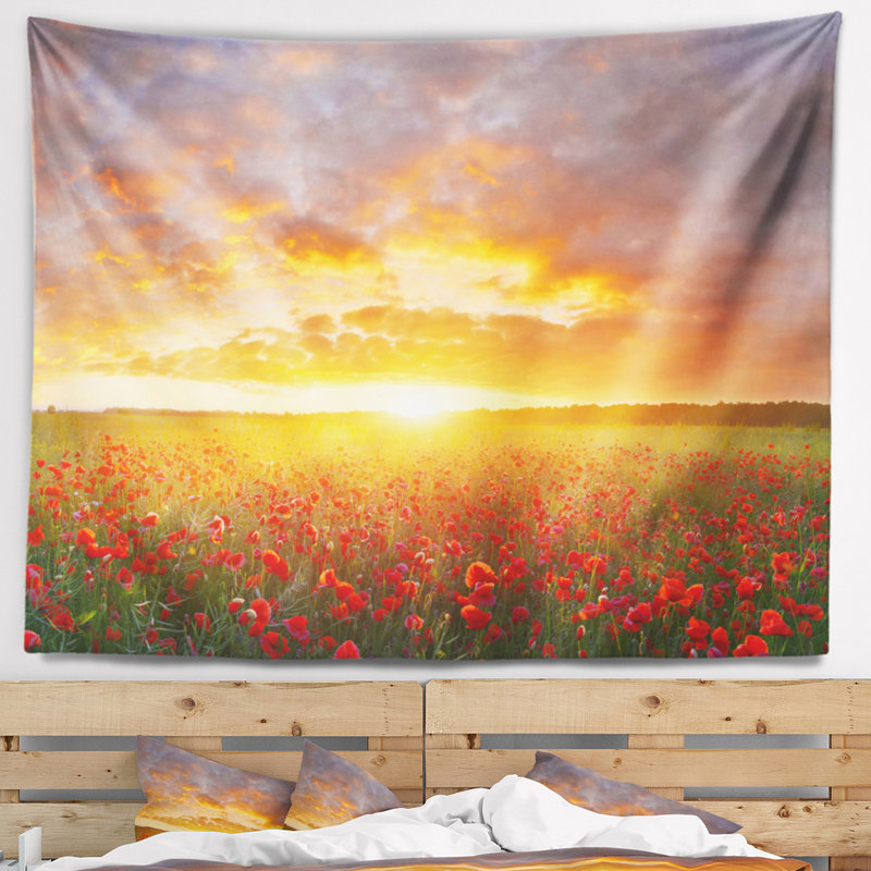 Polyester Tapestry, 78" H x 92" W