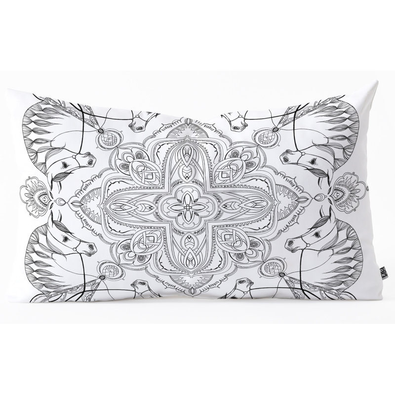 Coussin lombaire, H 14 po x l 23 po x P 5 po