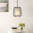 Tona 1 - Light Bronze Unique/Statement Pendant
