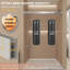 Porte de douche sans cadre avec système de fermeture avancé l 57 à 60 po x H 78 po Gargy-98222884-132723951