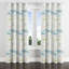 Rideaux Modern Window - rideau à œillets bleu Azurdee - 1 panneau-352201903-352201897