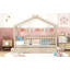 Lit en bois avec lit gigogne Watsons-995230064
