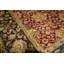 Hand-Knotted High-Quality Red and Green Area Rug