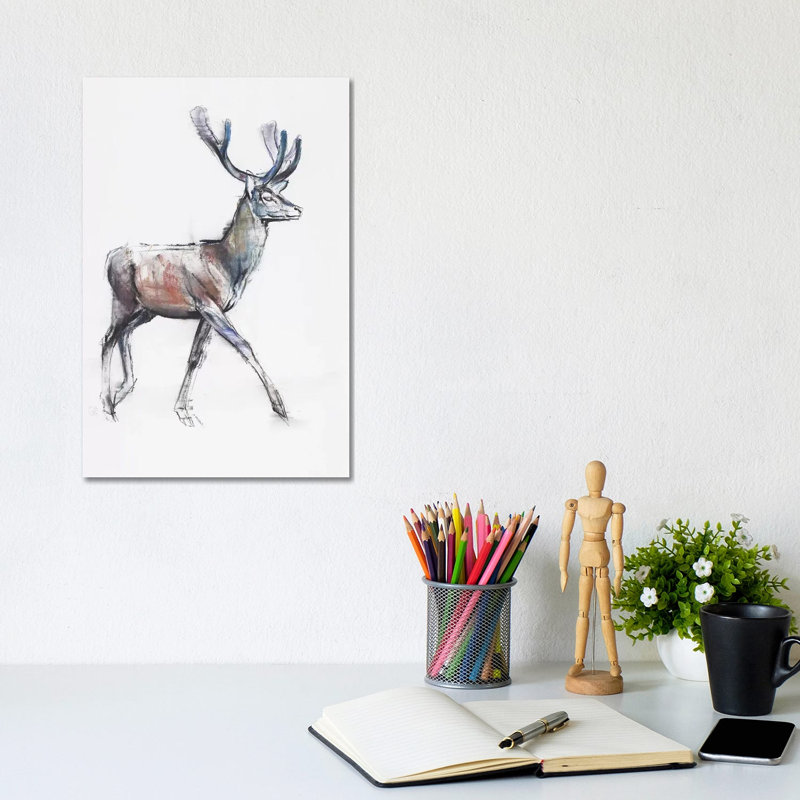 Velvet 1 Piece Wrapped Canvas Wall Art, 30.48cm H x 20.32cm W