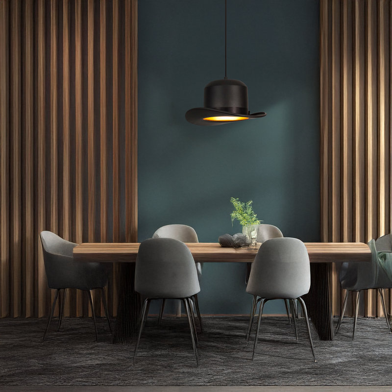 Luminaire suspendu unique à 1 lumière