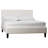 Vegan Leather Slat Bed-15330934-15330937