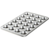 Nordic Ware 24-Cup Natural Aluminum Commercial Petite Muffin Pan