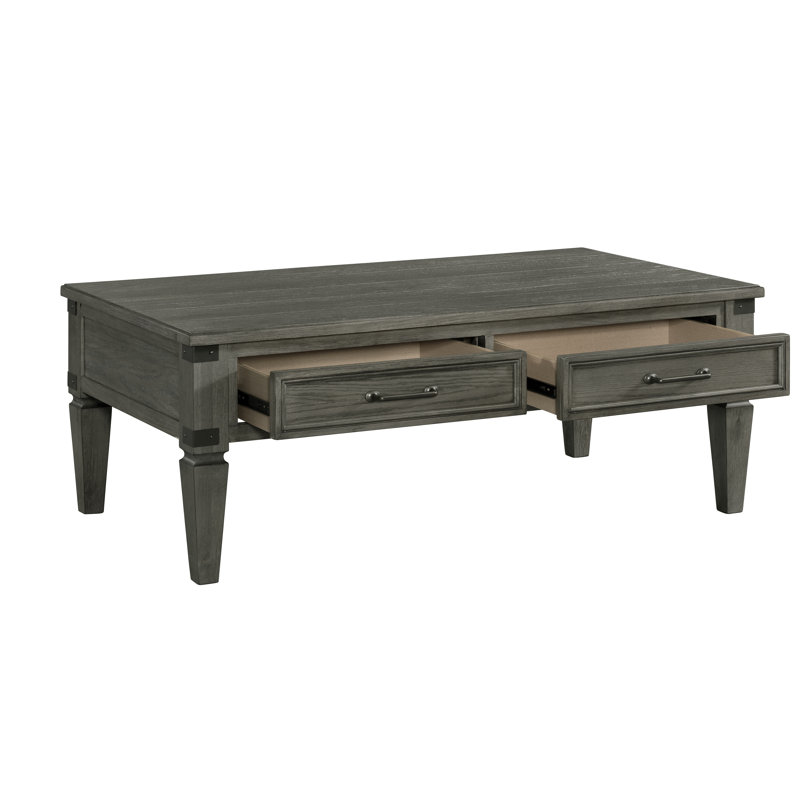 Table basse avec 2 tiroirs Harpersfield Foundry