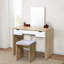 Evonne Dressing Table with Mirror-848369274