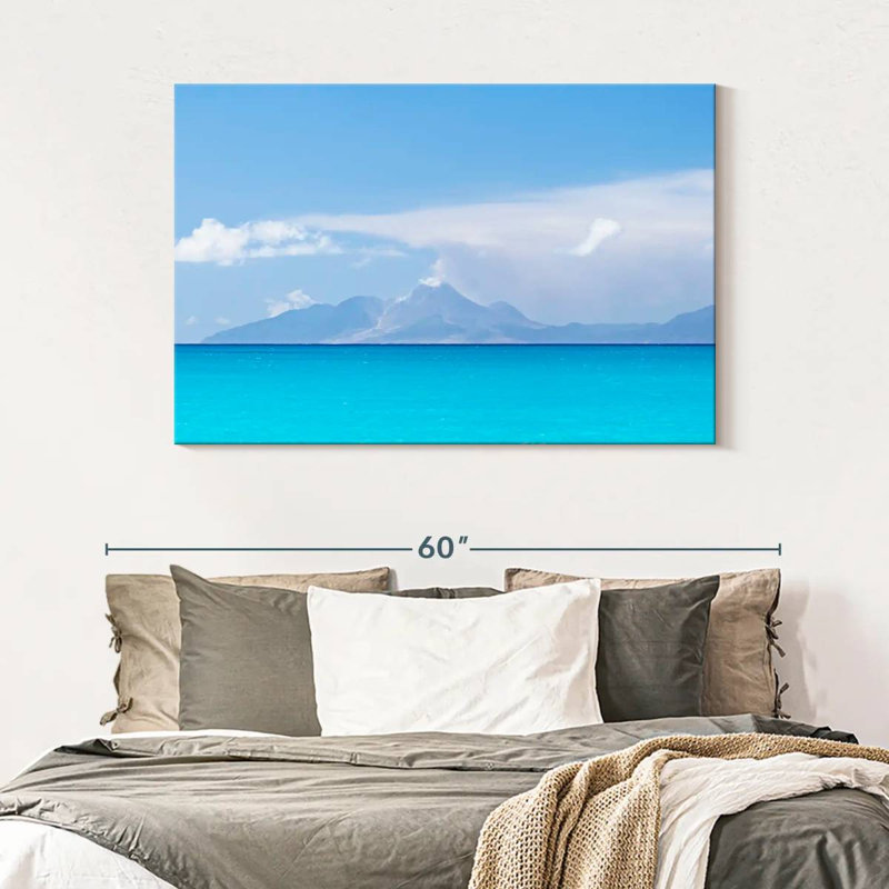 Gillard Montserrat Beach Scenery, 32" H x 48" W