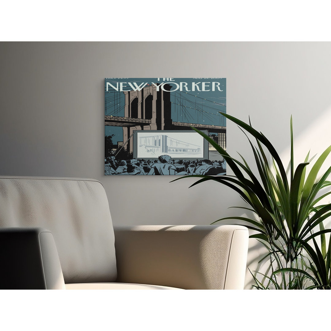 Brooklyn Bridge Outdoor Movie Canvas Print