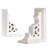 Vintage MDF Bookends-396943159