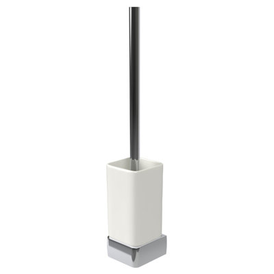 LTL Home Products Metal Toilet Brush And Holder