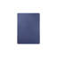 Lit simple matelas en mousse à mémoire de forme D2,5 de 8 pouces, emballage roulé, conception à housse souple bleue,