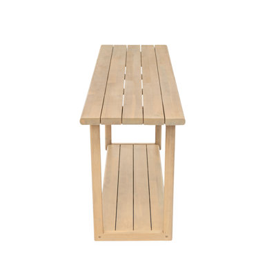 Buffet d'extérieur Woodside, finition teck naturel Woodside