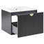 Cerstin 60.00mm Single Bathroom Vanity with Basin-1102117902