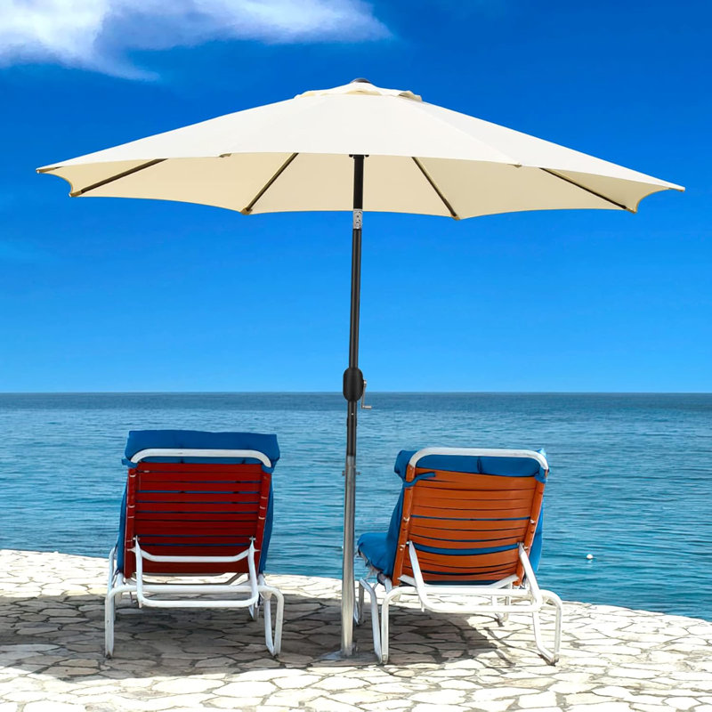 14cm Beach Parasol, Beige