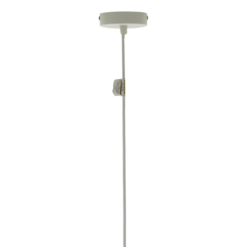 Cosima 1 - Light Single Pendant, Sandy White, Sandy White/White