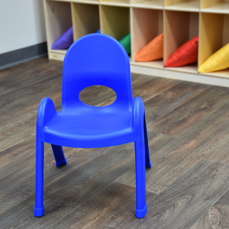 Chaise pour enfant Value Stack, 11", 1, Vert trèfle