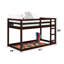 - Lit simple mezzanine simple - structure en bois de pin massif, lattes incluses, sans matelas, largeur de produit de 79 po, finition facile d'accès pour structure de pin simple, système, planche, hauteur de l'emballage de 8 po