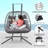 Burhans 2 Person Swing Chair with Stand-550627397