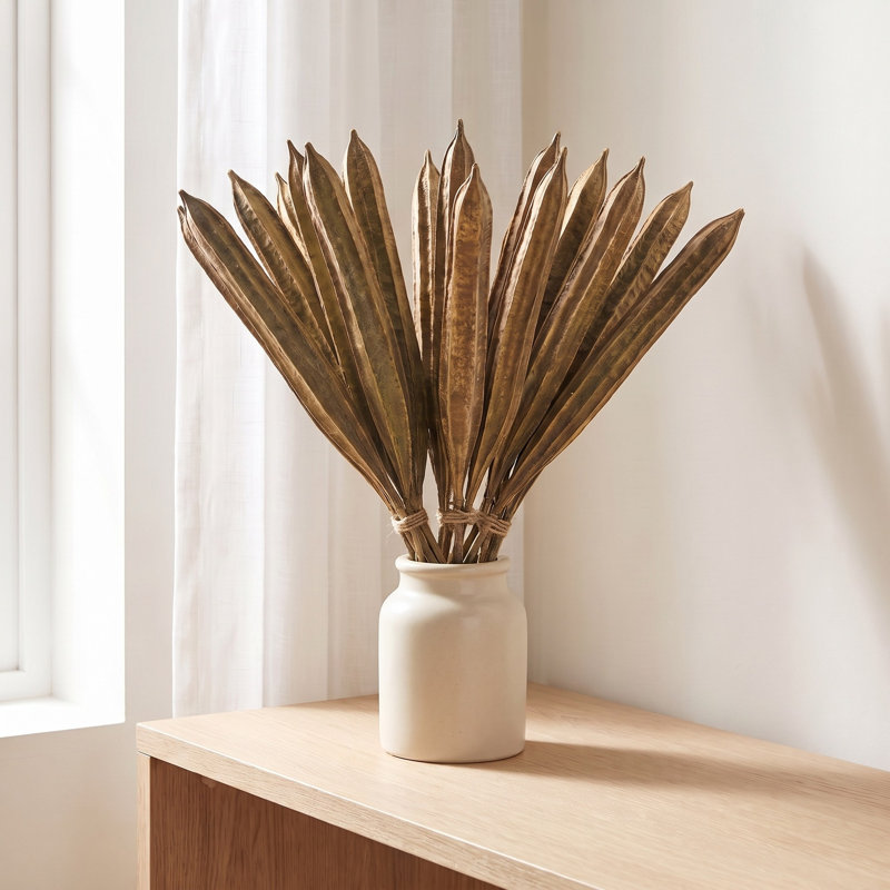 Haupstueck 20 Piece Vase Filler Set, Gold Brushed