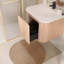 Meuble-lavabo mural avec lavabo courbé, pré-assemblé-1262742208